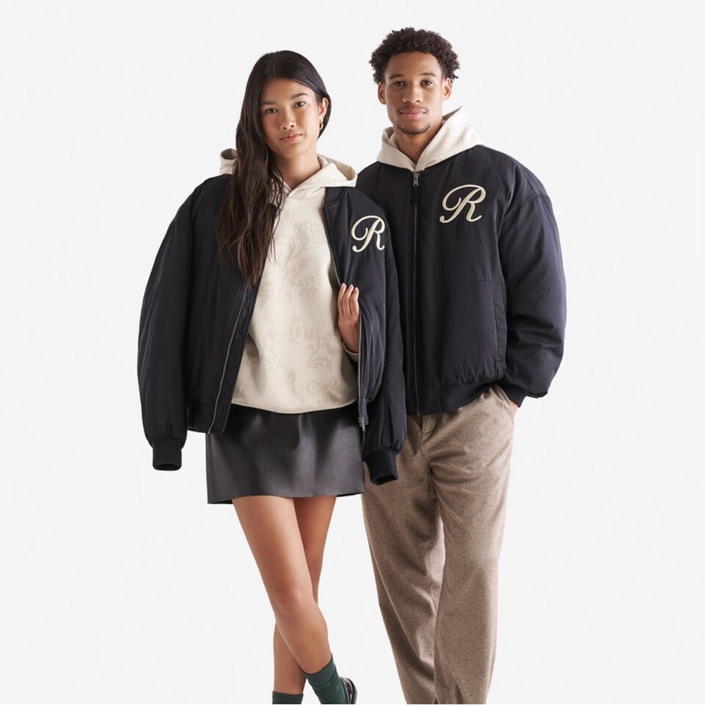 Roots Logo Bomber Jacket